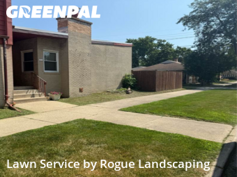 Lawn Servicein Skokie,60076,Grass Cut by Rogue Landscaping, work completed in Jan , 2026