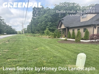 Lawn mowed in Bella Vista, 72715