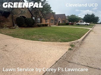 Lawn Cuttingin Oklahoma City,73107,Yard Mowing by Corey F’s Lawncare, work completed in Jun , 2026