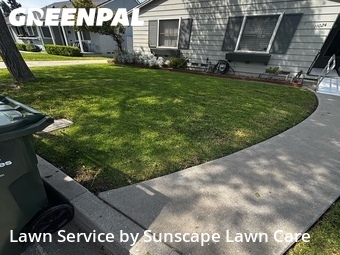 Lawn mowing work completed in Whittier, CA