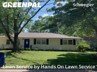 Yard Cuttingin Lawrence,66046,Lawn Care Service by Hands On Lawn Service, work completed in Feb , 2026