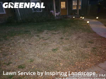 Lawn Work in Englewood, 80113, Weed Trimming by Inspiring Landscape, work completed in Nov , 2025