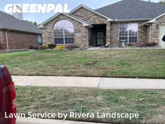 Lawn Cutin Flower Mound,75028,Grass Cutting by Rivera Landscape , work completed in Dec , 2025