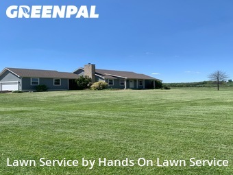 Lawn Maintenancein Lawrence,66047,Grass Cutting by Hands On Lawn Service, work completed in Dec , 2025
