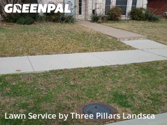 Landscape Design In Grand Prairie,75052,Landscape Design by Three Pillars Landsca, work completed in Feb , 2026