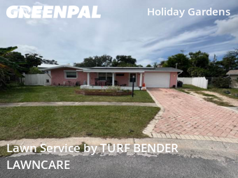 Grass Care in Holiday, 34690, Grass Cutting by TURF BENDER LAWNCARE, work completed in Nov , 2025