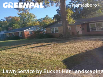 Lawn Maintenancein Charlotte,28208,Lawn Service by Bucket Hat Landscaping, work completed in Nov , 2025