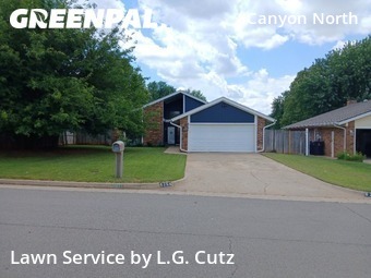 Yard Mowingin Oklahoma City,73162,Lawn Mowing Service by L.G. Cutz, work completed in Jun , 2026