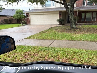 Grass Cut nearby Conroe, TX, 