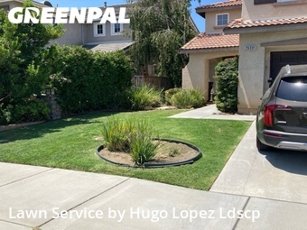Lawn mowing work completed in Menifee, CA