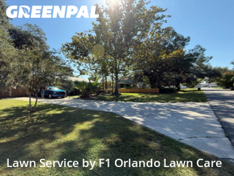 Lawn Servicein Orlando,32817,Grass Cutting by F1 Orlando Lawn Care, work completed in Oct , 2025