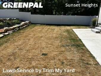 Lawn mowed in Orem, 84058
