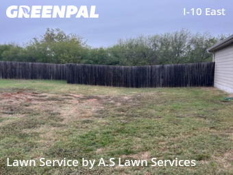 Lawn Carein Converse,78109,Lawn Cutting by A.S Lawn Services, work completed in Dec , 2025