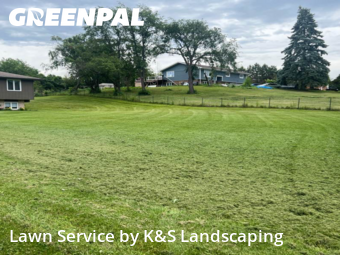 Yard Cuttingin Orland Park,60467,Lawn Mowing by K&S Landscaping, work completed in Dec , 2025