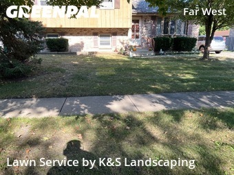Lawn Cuttingin Joliet,60431,Lawn Mowing Service by K&S Landscaping, work completed in Nov , 2025