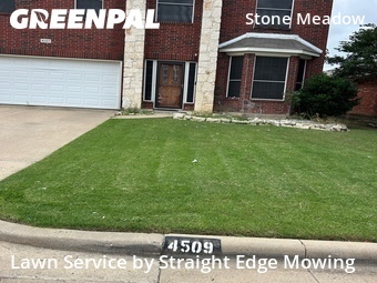 Lawn Cutin Fort Worth,76123,Lawn Mowing Service by Straight Edge Mowing, work completed in Jun , 2026