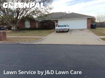 Lawn Mowing Servicein Norman,73071,Grass Cut by J&D Lawn Care , work completed in Dec , 2025