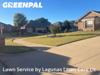 Lawn Servicein Edmond,73003,Lawn Maintenance by Lagunas Lawn Care Llc, work completed in Feb , 2026