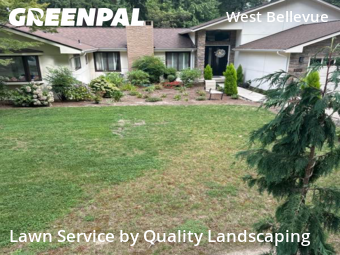 Lawn Mowing Servicein Bellevue,98004,Lawn Cut by Quality Landscaping, work completed in Dec , 2025