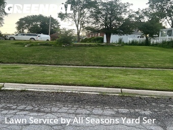 Lawn mowed in Chicago Heights, 60411
