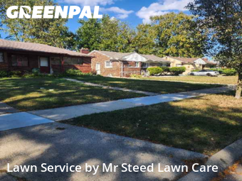 Lawn Mowin Oak Park,48237,Lawn Cutting by Mr Steed Lawn Care, work completed in Dec , 2025