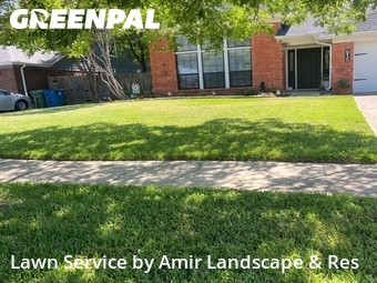 Lawn Cutin Grapevine,76051,Lawn Cut by Amir Landscape & Res, work completed in Jul , 2026