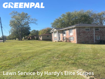 Grass Cuttingin Hendersonville,37075,Lawn Care by Hardy’s Elite Scapes, work completed in Nov , 2025