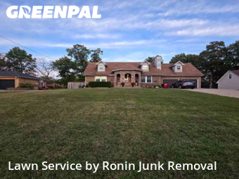 Grass Cutin Clarksville,37042,Lawn Maintenance by Ronin Junk Removal , work completed in Oct , 2025