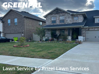 Lawn Carein Rosenberg,77469,Lawn Service by Prizel Lawn Services, work completed in Nov , 2025