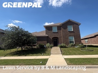 Lawn Cutin Lancaster,75146,Lawn Mow by B & M Landscaping, work completed in Jun , 2026