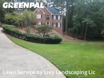 Yard Cuttingin Alpharetta,30005,Lawn Mowing by Lrey Landscaping Llc, work completed in Oct , 2025