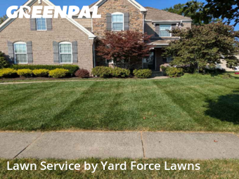 Weekly Mowing in Avon, 44011, Lawn Maintenance by Yard Force Lawns, work completed in Nov , 2025