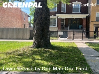 Lawn Servicein Chicago,60624,Lawn Cut by One Man One Land , work completed in Jun , 2026
