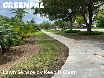 Lawn Mowin Kendall,33176,Lawn Care Service by Keep It Clean, work completed in Dec , 2025