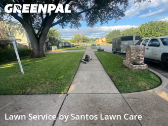 Lawn Carein Saginaw,76179,Lawn Care by Santos Lawn Care , work completed in Oct , 2025