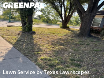 Grass Cutin The Colony,75056,Lawn Care Service by Texas Lawnscapes, work completed in Jan , 2026