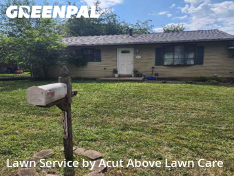 Lawn Mowing Servicein Bellevue,15202,Grass Cutting by Acut Above Lawn Care, work completed in Dec , 2025