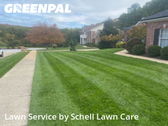 Yard Cuttingin Ballwin,63011,Yard Mowing by Schell Lawn Care, work completed in Nov , 2025