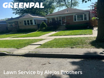Lawn Mowing Servicein Evanston,60202,Lawn Mowing by Alejos Brothers, work completed in Nov , 2025