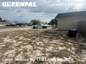 Landscaping Maintenance in Holiday, 34691, Front Yard Mowing by The Lawn Squad, work completed in Dec , 2025