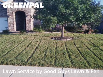 Grass Cuttingin Burleson,76028,Lawn Cut by Good Guys Lawn & Fen, work completed in Feb , 2026