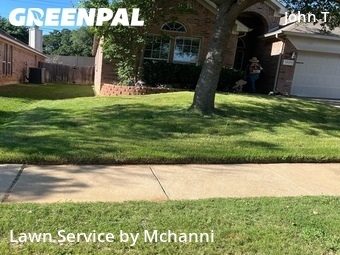Yard Mowingin Fort Worth,76120,Lawn Service by Mchanni, work completed in Jun , 2026