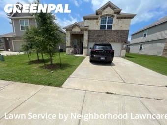Lawn mowed in Bryan, 77807