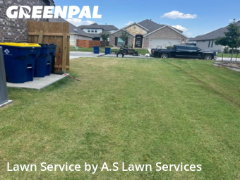 Lawn Carein Cibolo,78108,Lawn Mowing by A.S Lawn Services, work completed in Nov , 2025