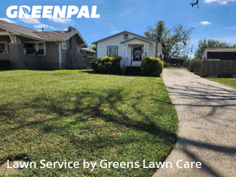 Grass Care in Sapulpa, 74066, Lawn Mowing by Greens Lawn Care, work completed in Dec , 2025