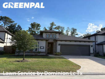 Grass Cuttingin Porter,77365,Lawn Care by Dominion Lc Tx, work completed in Nov , 2025