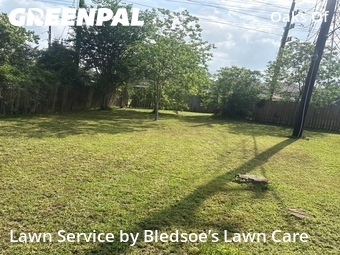 Lawn Mowing Servicein Humble,77346,Lawn Care Service by Bledsoe’s Lawn Care, work completed in Jun , 2026