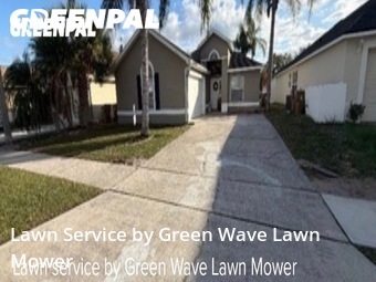 Lawn Service in Kissimmee, 34746, Lawn Mowing by Green Wave Lawn Mower, work completed in 14 Jan, 2026 