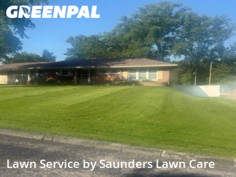Yard Cuttingin Ferguson,63135,Lawn Maintenance by Saunders Lawn Care, work completed in Dec , 2025