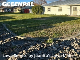 Lawn mowing work completed in Richland, CA